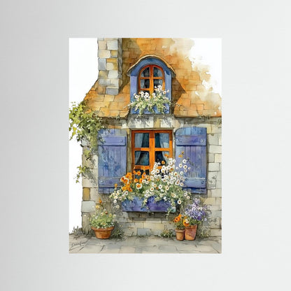 Lavender Serenity – Fine Art Watercolor Print