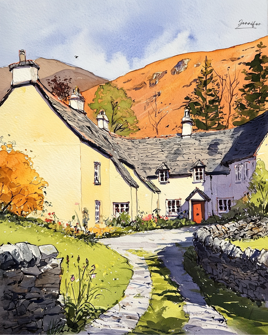Country Hamlets in the Hills