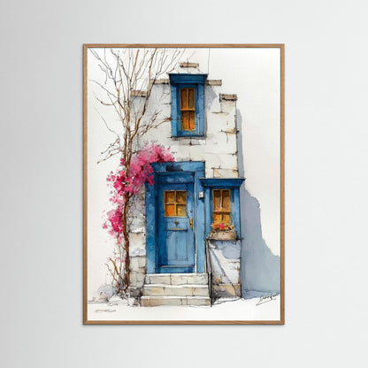 Bougainvillea Charm – Fine Art Watercolor Print